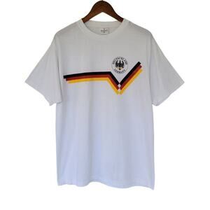 Sanmarino Deutschland Germany Graphic T Shirt Mens Size XL White Cotton
